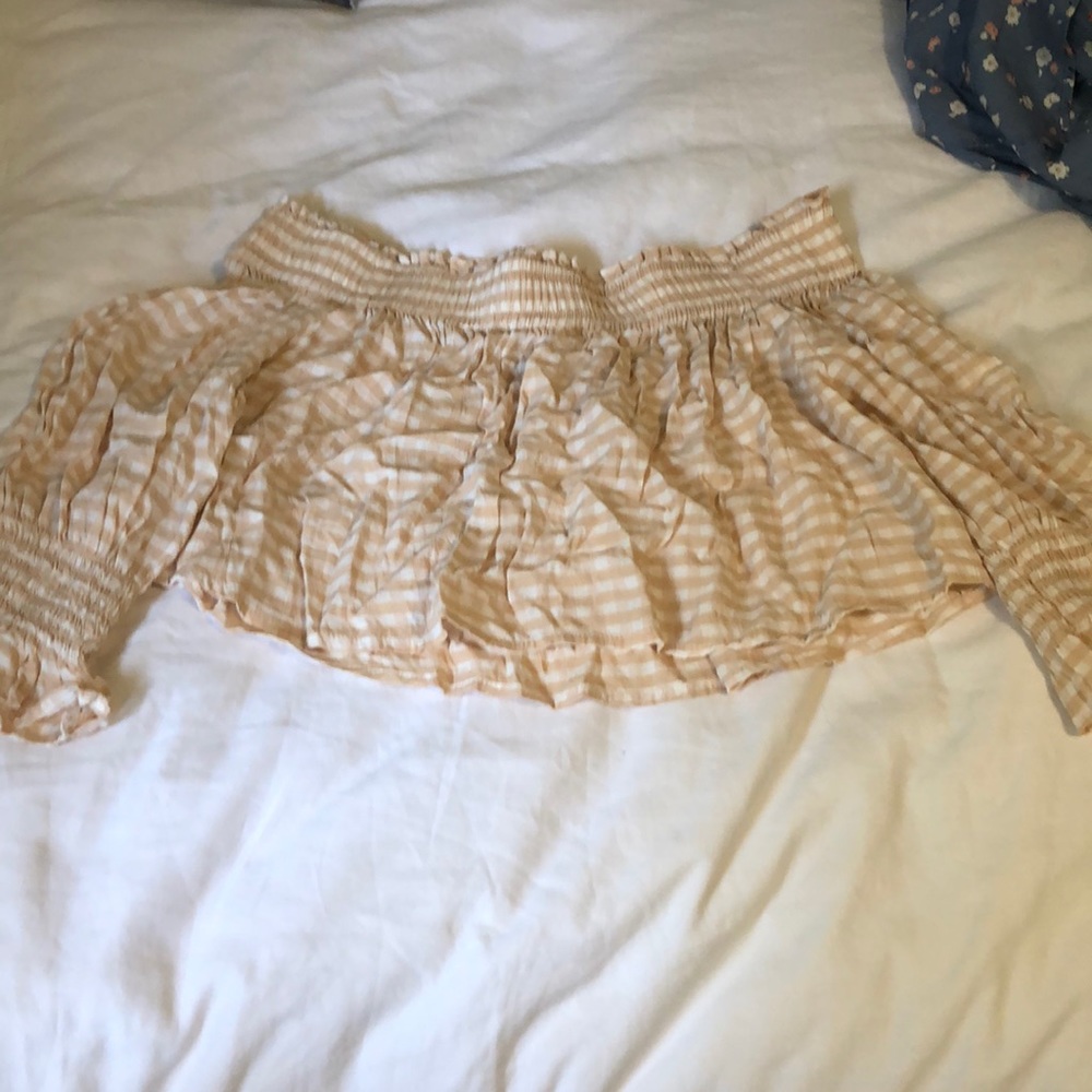 Off the shoulder top
